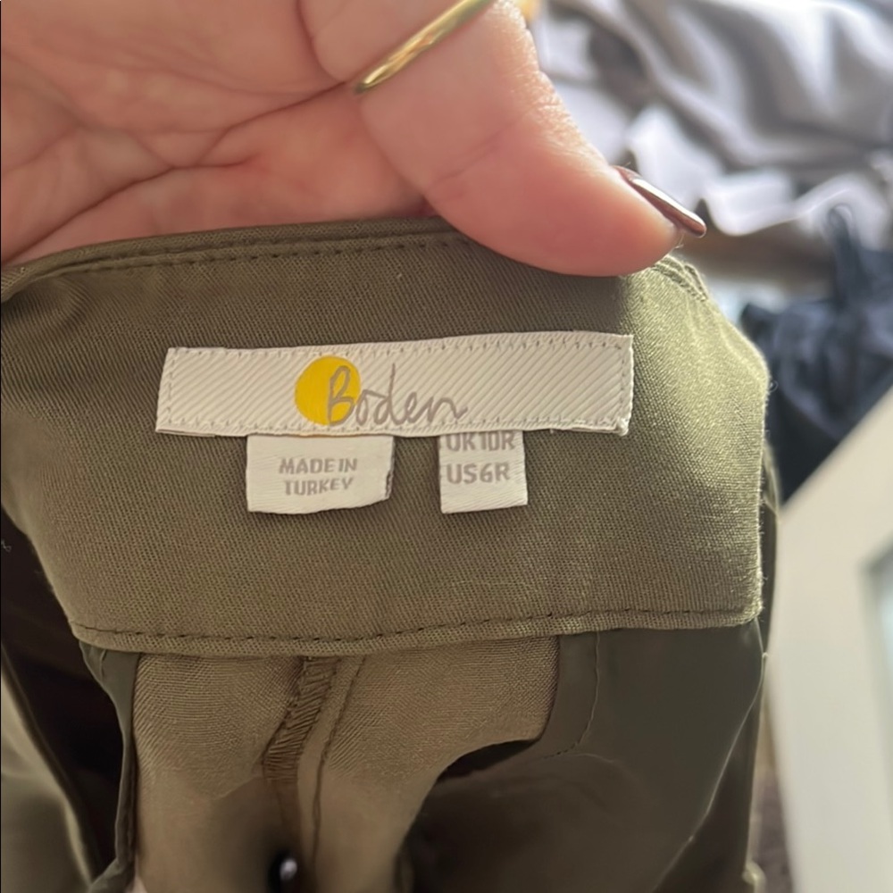 Boden Women pleated wide trousers NWOT